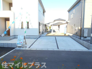 【駐車場】 | 白河市追廻新築一戸建て3棟 | 駐車場があるので、車を買う予定の方も安心です