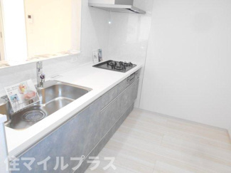 【キッチン】 | 白河市追廻新築一戸建て3棟 | きれいなキッチンです