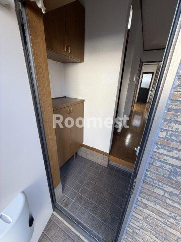 ハイツレザンⅡの玄関|シンプルで使いやすい玄関です