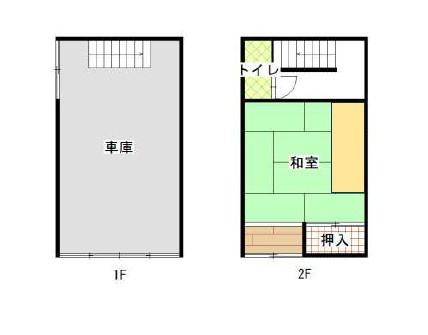 アンジュ枇杷島の間取り|別棟