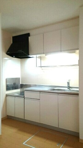 グリーンハイツ古城Ａのキッチン|きれいなキッチンです