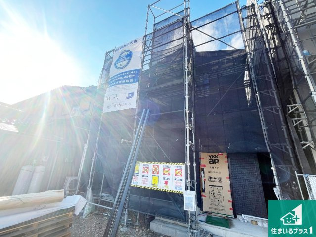 犬上郡豊郷町安食南　新築一戸建ての外観|現在建築中！落ち着いた街並みで新生活を始めることが出来そう！周辺の物件も併せてご紹介させて頂きます！