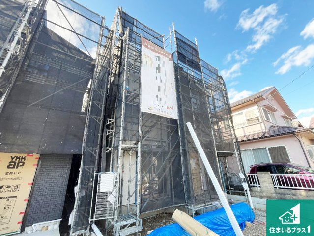 犬上郡豊郷町安食南　新築一戸建ての外観|現在建築中！落ち着いた街並みで新生活を始めることが出来そう！周辺の物件も併せてご紹介させて頂きます！