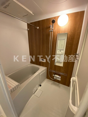 【浴室】 | グランディール池上 | 落ち着いた空間のお風呂です