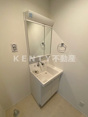 【洗面所】 | グランディール池上 | スペースが確保できる洗面所です