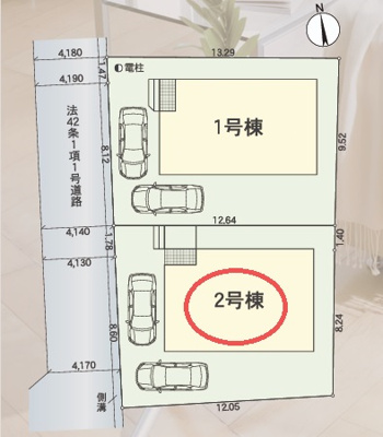 【区画図】 | クレイドルガーデン大津市坂本第３３ | 区画図