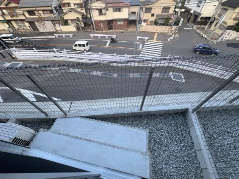 あんしん＋明神町のバルコニー