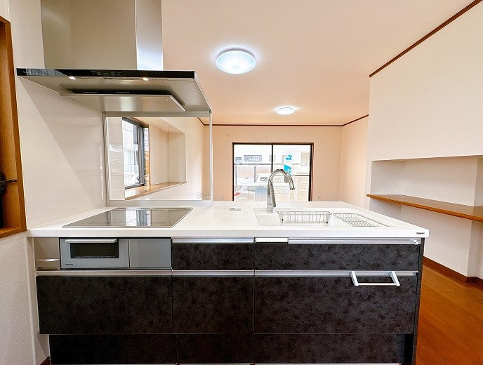 リフォーム　中古戸建　各務原市蘇原東栄町2丁目　平成8年築のキッチン