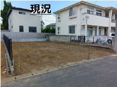 野田市七光台　売地　39坪の外観