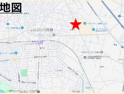 野田市七光台　売地　39坪の地図