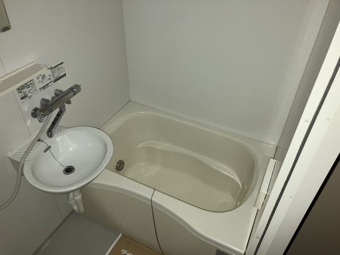 フジハイツの浴室