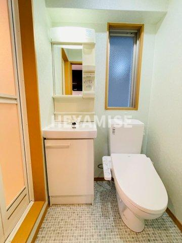 COCO今博多町の洗面所