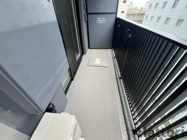 アーバネックス天満橋Frontのバルコニー
