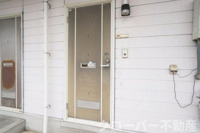 Kハイツのエントランス