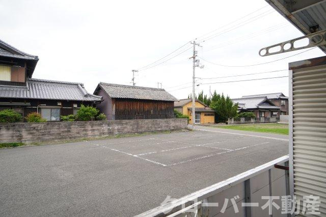 Kハイツの駐車場