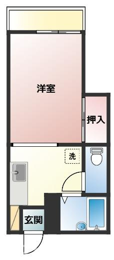 Kハイツの間取り