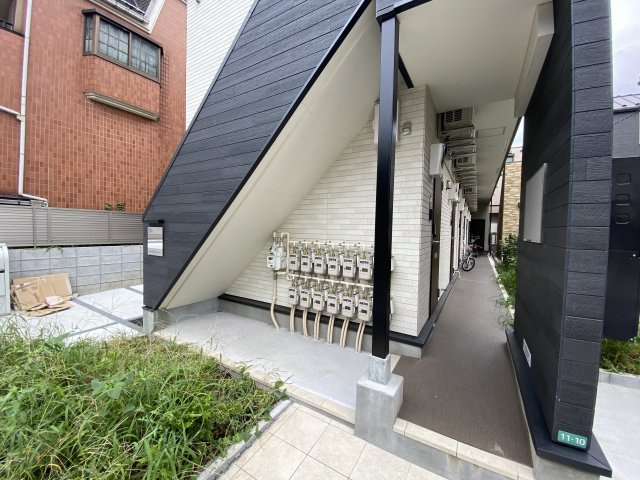 ハーモニーテラス江原町Ⅱのエントランス