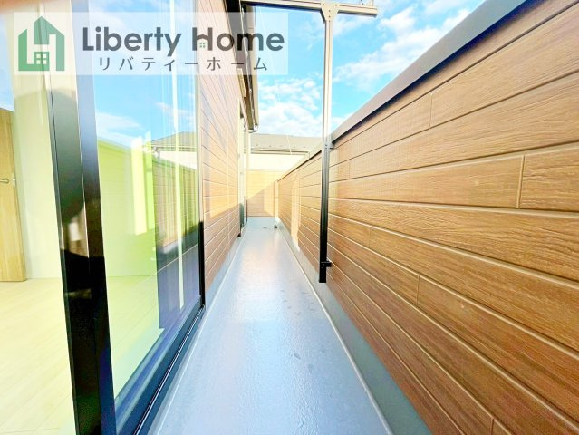 取手市中原町3棟　新築戸建　1号棟のバルコニー