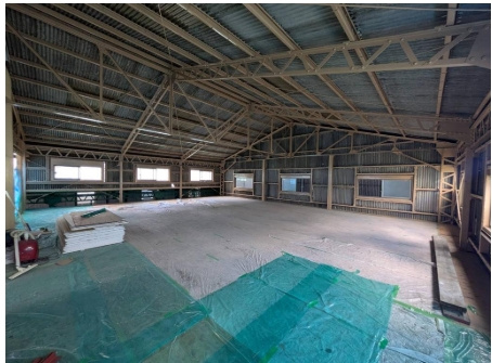 大阪市平野区加美北3丁目　貸倉庫の内装