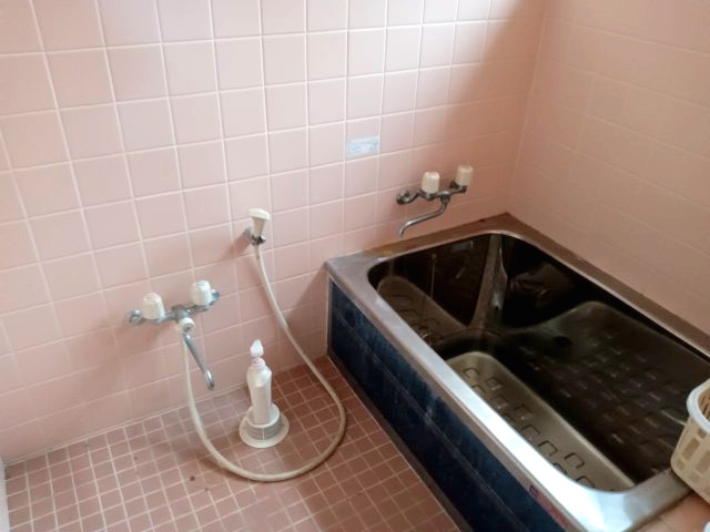 山武市富口　中古戸建の浴室|ゆったり過ごせるお風呂です