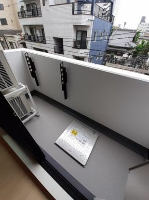 リヴェール　奥浅草のバルコニー