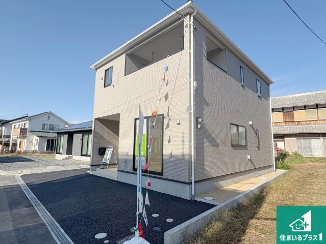 野洲市冨波甲　第4期　新築一戸建ての外観|お客様に長く安心して住んでいだだける事にこだわった家づくり！住んでからのアフターサービスにもしっかりと取り組んでいます！