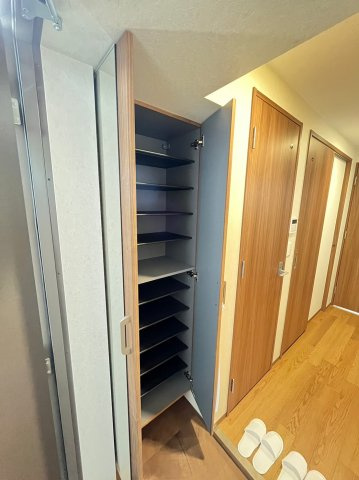 大阪市城東区関目６丁目の賃貸マンションの玄関