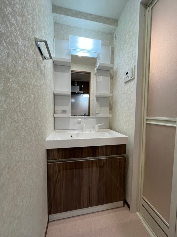 大阪市城東区関目６丁目の賃貸マンションの独立洗面台