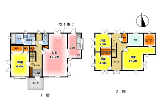 【間取り】 | 岩美町浦富