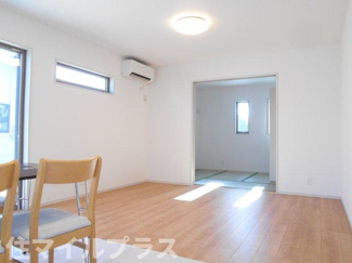 【居間・リビング】 | 白河市久田野新築一戸建て6棟 | リビングです