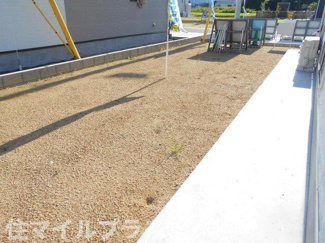 【庭】 | 白河市久田野新築一戸建て6棟 | お庭でゆったりと過ごせます