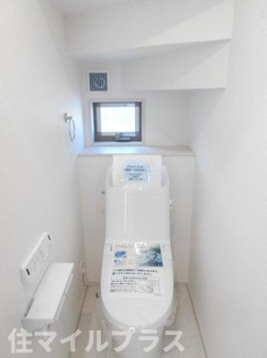 【トイレ】 | 白河市久田野新築一戸建て6棟 | シンプルで使いやすいトイレです