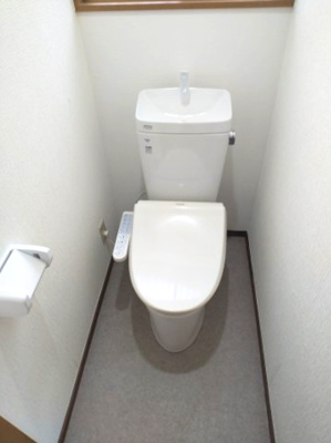 【トイレ】 | 五十目山町貸家 | 新品交換済