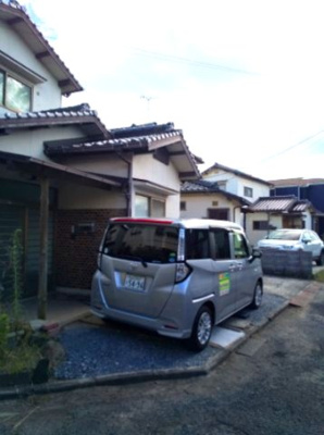 【駐車場】 | 五十目山町貸家 | ２台目駐車例
