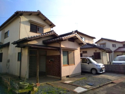 【外観】 | 五十目山町貸家 | 駐車場の拡張工事が終わりました