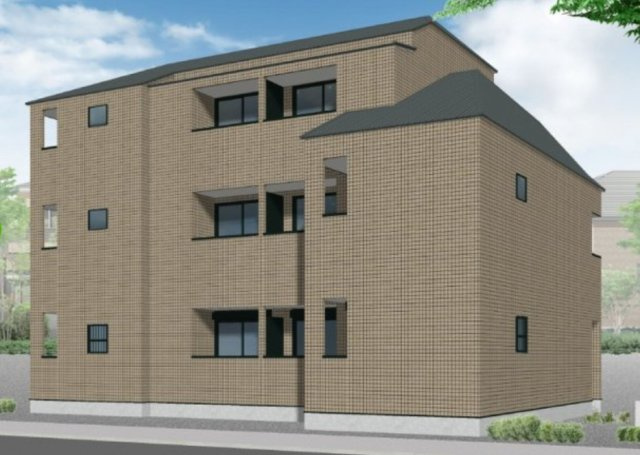 台東区竜泉３丁目のアパートの外観