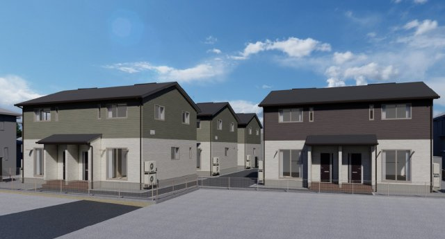 [新築]lavender の外観パース