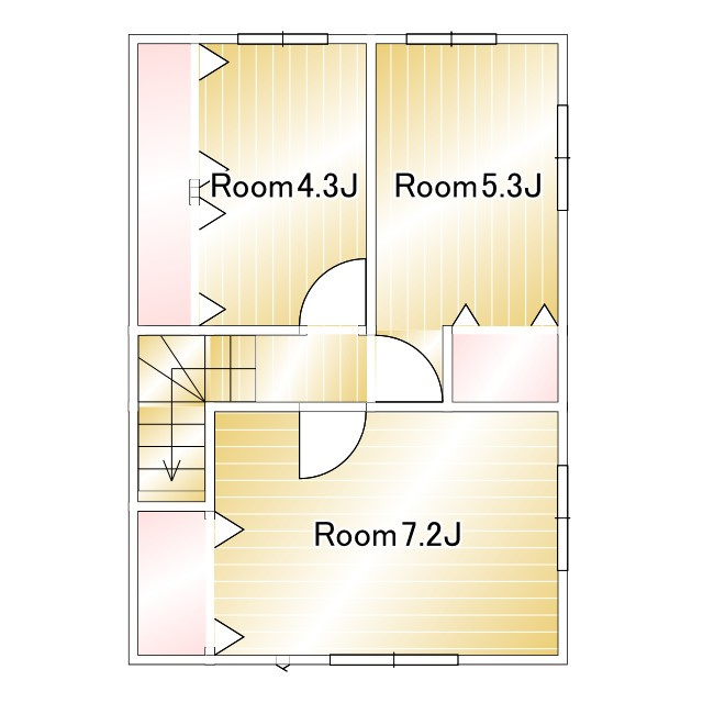[新築]lavender の間取り|2階