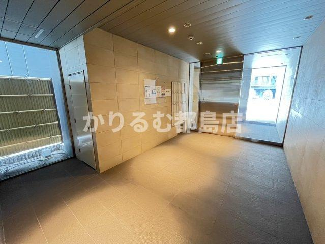 マンションはりげんのロビー