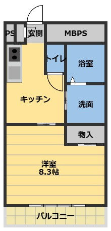 アーバンヒルズ津の間取り