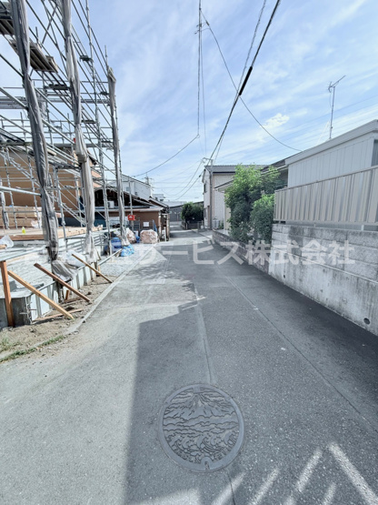 【前面道路含む現地写真】 | 富士市伝法 19期 新築一戸建て | 前面道路含む現地写真です