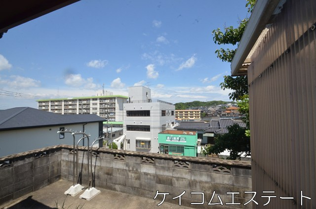 通谷フラットハウスの展望