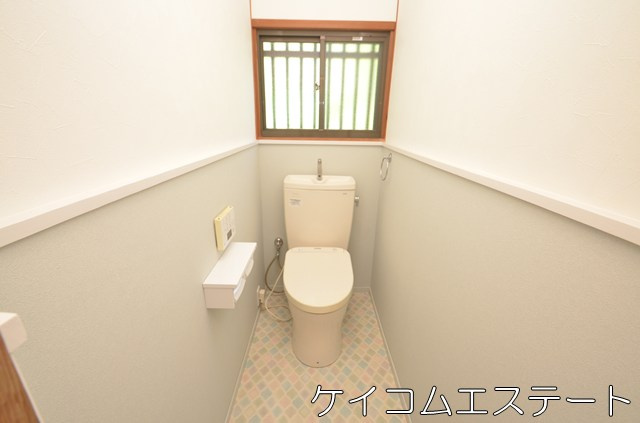 通谷フラットハウスのトイレ