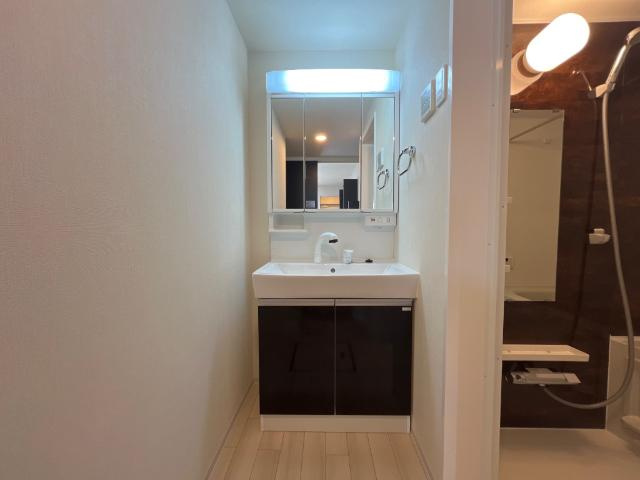 エスペランス稗田の洗面所|洗髪洗面化粧台