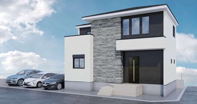 【仲介手数料無料】所沢市若狭５期　全１棟　所沢市の新築住宅なら西武ハウジングの外観パース