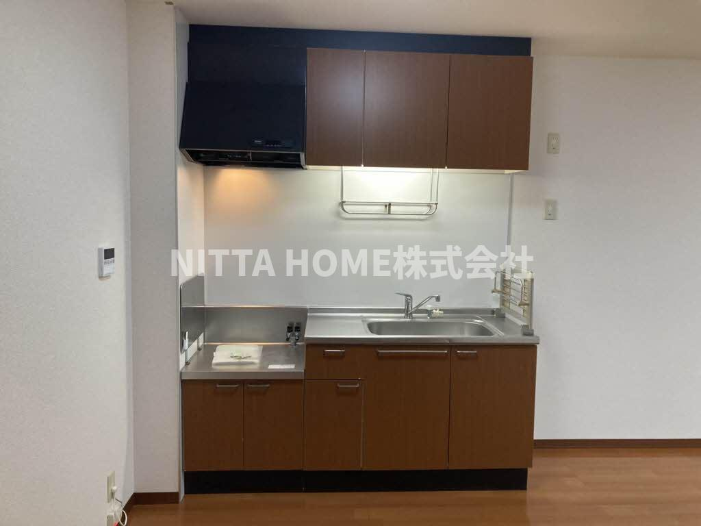 メゾン・ド・エムズのキッチン|ガスコンロ設置可能です★