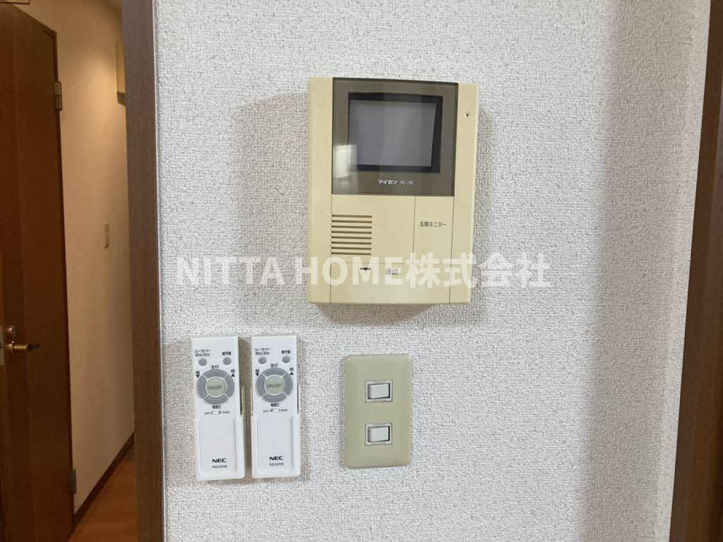 メゾン・ド・エムズのセキュリティ|TVインターホンもあります♪