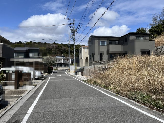 岡崎市真伝吉祥2丁目 土地Bの前面道路含む現地写真|B