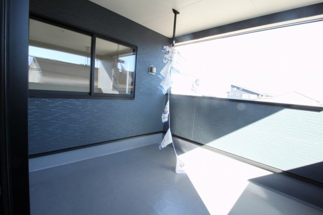 南国市大そね甲第1　新築戸建　1号棟　のバルコニー|2Ｆ　3.0帖　サンルーム