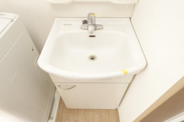 ウィング・ジムコB棟の洗面所